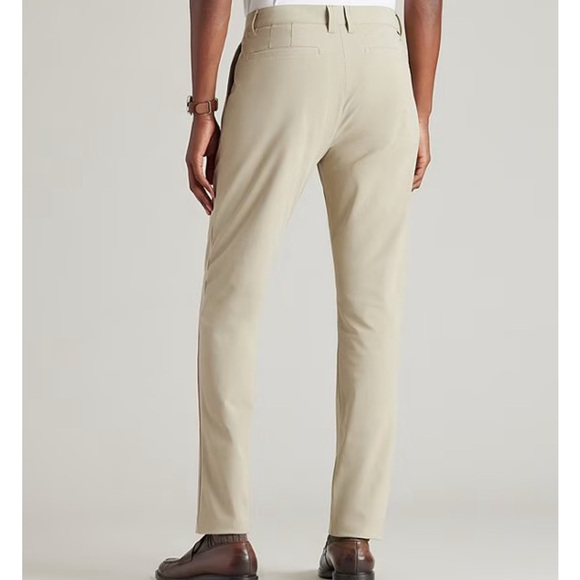 RHONE Slim Fit Stretch Coldspell Commuter Pants | 36 | Khaki - Picture 2 of 12